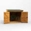 Powersheds 6 x 6ft Pent Timber Tongue & Groove Bike Shed