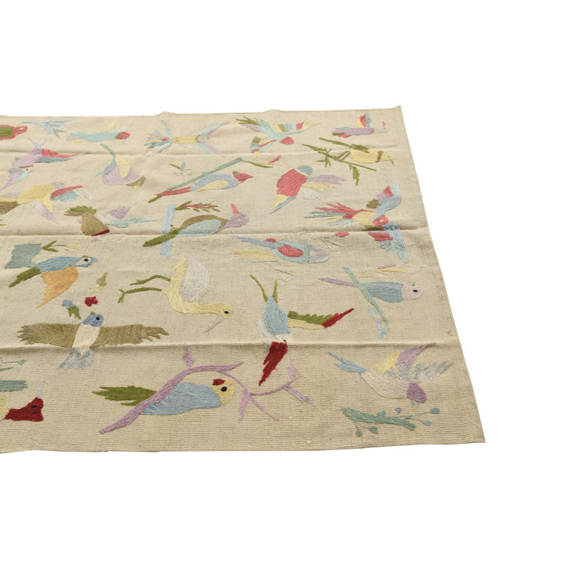 Rectangle 5'2 x 6'3 Perry Ivory Rug