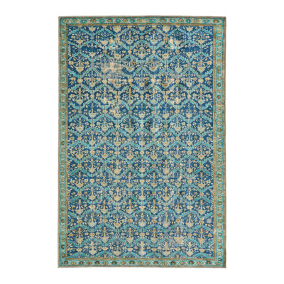 Kindred Palladio Oriental Blue/Green Runner (2'6"X7'6")