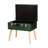 Tabouret de coiffeuse en bois massif Coleridge-841957945