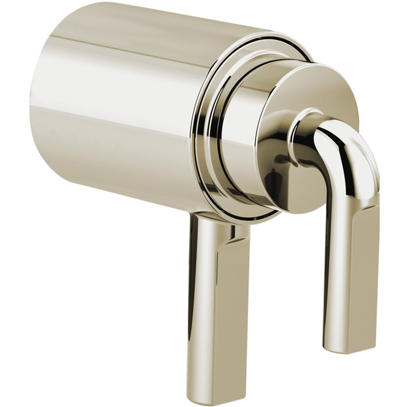 Litze® TempAssure® Thermostatic Shower Only, Polished Nickel, Notch Lever Handle