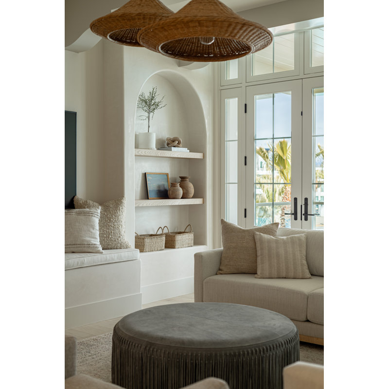 Baychester 1 Light Pendant, 15" H x 32" W x 32" D