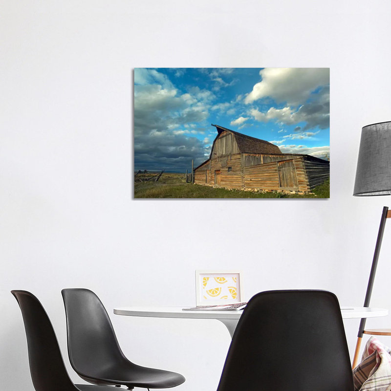 Mormon Row Barn, Grand Teton National Park, Wyoming II by Tim Fitzharris - Wrapped Canvas Gallery-Wrapped Canvas Giclée