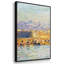 La baie d'Antibes, 1888, reproduction sur toile 3 pièces-392447327-392447326