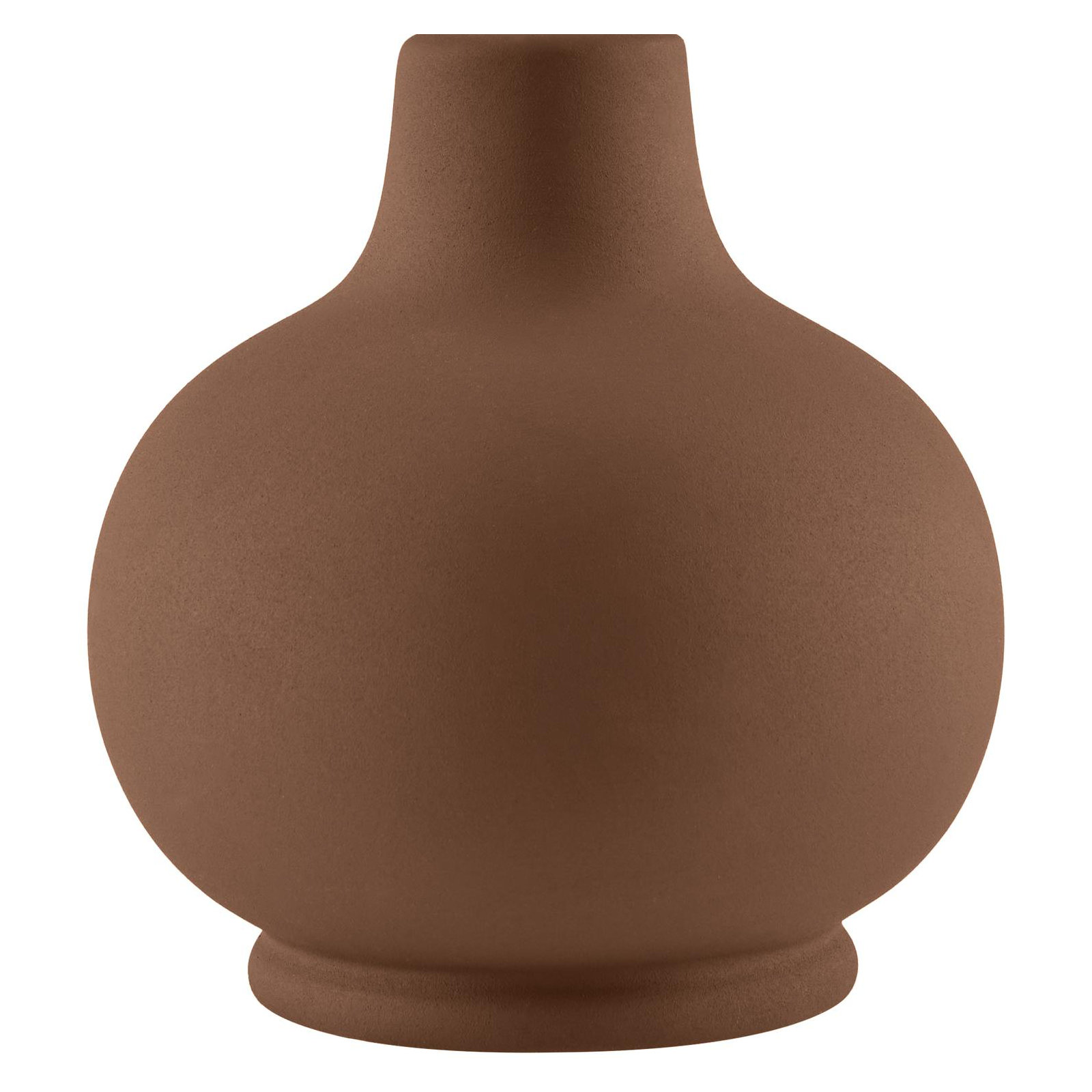Momsen Scallop Shade Matte Lamp, Brown, Natural, 13"H x 8"W x 8"D
