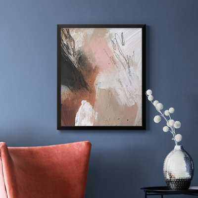 Toile encadrée de qualité supérieure «Unbleached Neutrals I» - prête à être accrochée