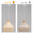 1 Light Rattan Pendant