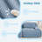 Boneless 4-seat L-shaped Sofa 32d High-resilience Sponge Anti-slip Design Chaise Design Extra-wide Curved Armrests Multi-free Combination No Assembly For Studies Living Rooms Media Rooms-2012658535