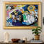 «All Saints Day I» - Wassily Kandinsky - Toile encadrée sur mesure-1779180907-1779180922-1779180925