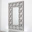Guven 118cm Rectangular Wall Mirror with Semi-Circle Design, Wall Mounted Mirror with MDF-2087274133
