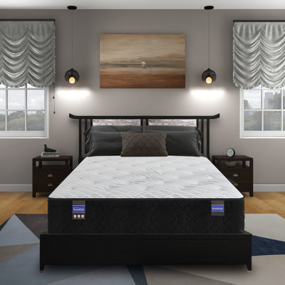 Matelas hybride moelleux 12 "avec gel rafraîchissant, ressorts ensachés et housse Cool-Touch Choudhary, fabriqué aux États-Unis