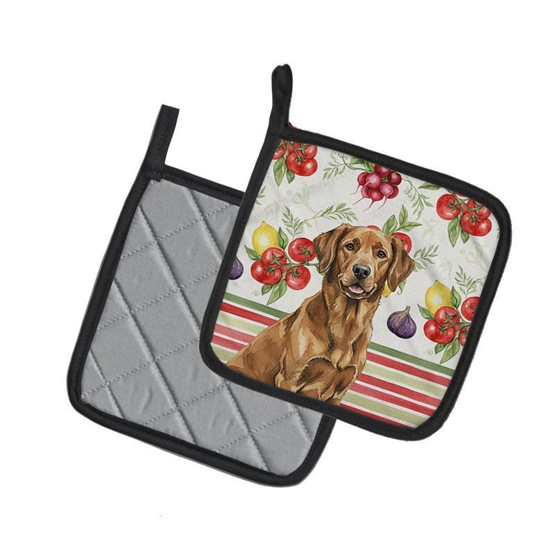 Paire de supports à casseroles Chesapeake Bay Retriever