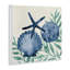 Plaque murale Tampico Shells en bleu, design par Paul Brent