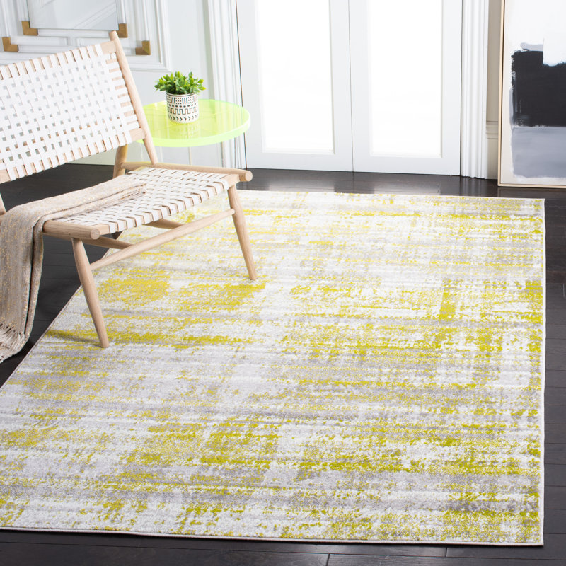 Skyler Performance Abstract Rug, Rectangle 5'1" x 7'6"
