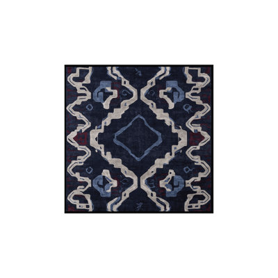 Tapis gris soyeux et moelleux