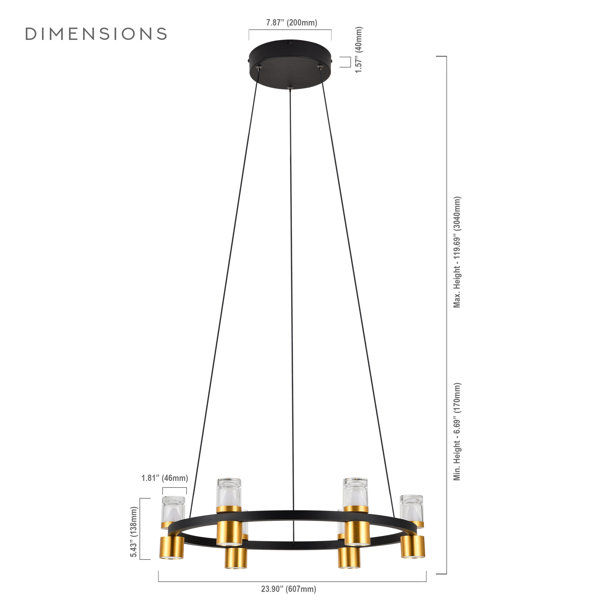Dimensions du produit