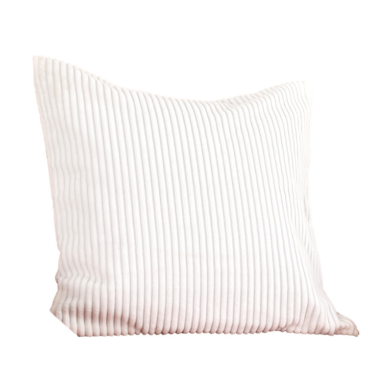Gunjan Square Cushion, White