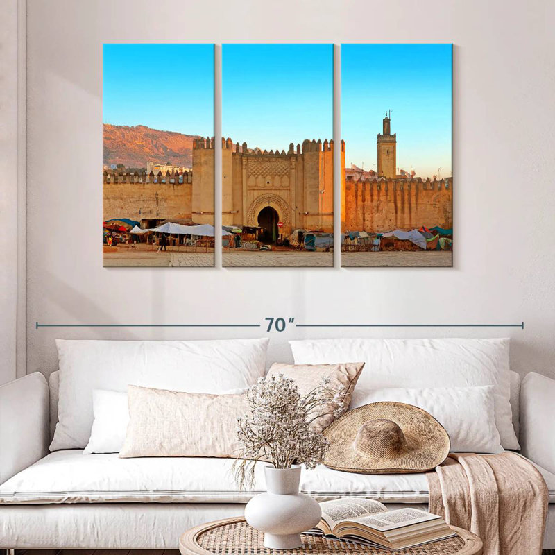Rorry Medina Of Fez, 32" H x 50" W