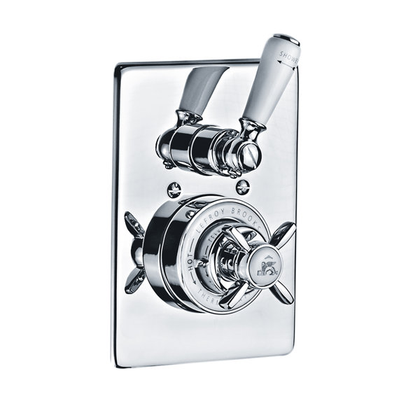 Lefroy Brooks Classic Thermostatic Shower System with Integrated Flow ...