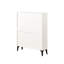 Armoire à chaussures de chambre à coucher avec fabrication stable - Organisateur de vestibule blanc