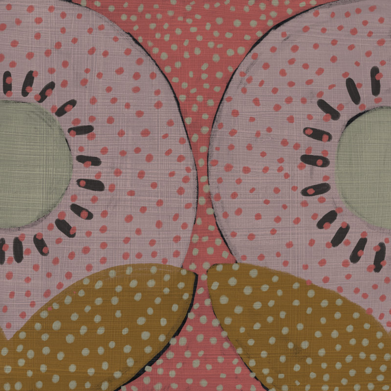 Pawpaw IX by Chariklia Zarris - Wrapped Canvas Painting, 30cm H x 30cm W