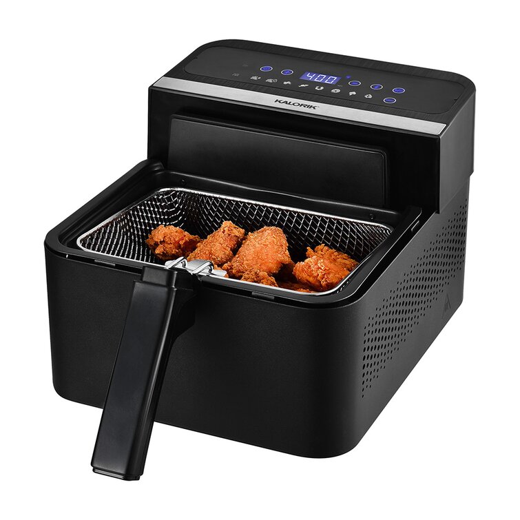 Professional Series Classic Deep Fryer 3 Lt Stainless Steel - Removable Fry  Basket, Variable Temperature Controls - ETL Listed in the Deep Fryers  department at