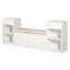 Banc de rangement tout-en-un avec coussin, compartiments, tiroirs et tablettes ouvertes, banc de rangement pour couloir, vestibule, salon-113568735