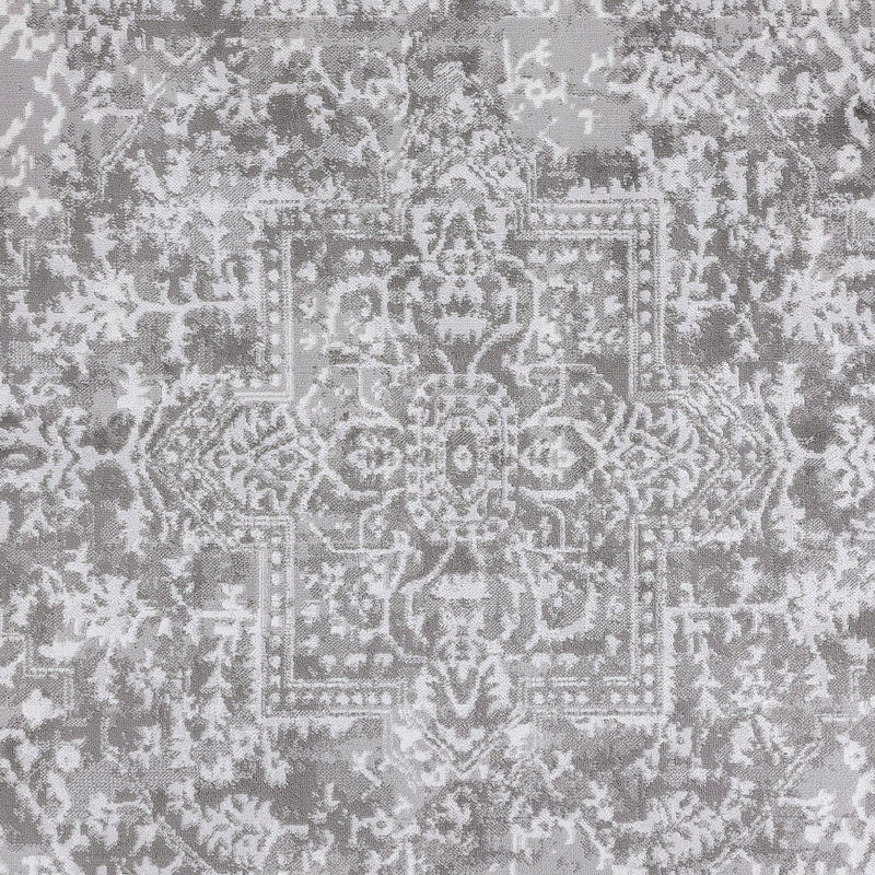 Tapis oriental gris / crème Areebe, Rectangle 8 pi 9 po x 12 pi 2 po