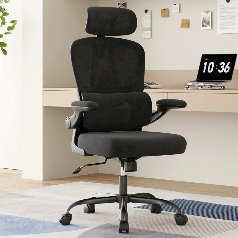 Ergonomic Office Chair, Desk Chair, With Headrest And Lumbar Support, High Back Swivel Home Office Chair For Home Office Bedroom Gifts
