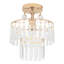 Lustre en cristal 2 lumières Zayley