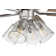 Pro Plus 104 Clear 4 Light Kit 52'' Ceiling Fan with Light Kit