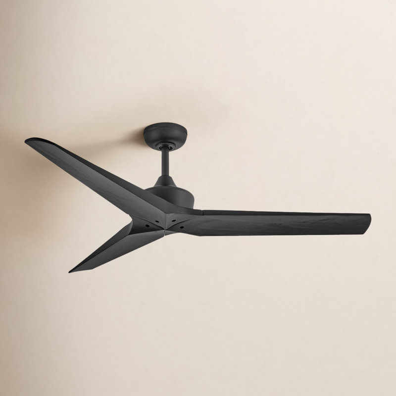 Chisel 52-in Smart Fan w/ HIRO Remote, Black