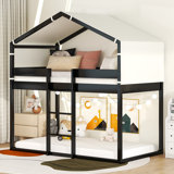 Beaty Kids Twin Over Twin Bunk Bed
