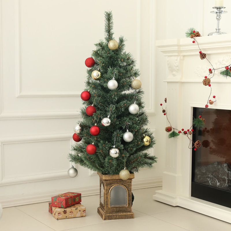 47.24cm H Lighted Artificial Christmas Tree