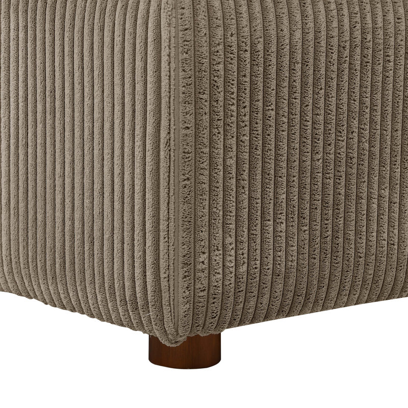 Arkney Modular Corduroy Sectional, Camel