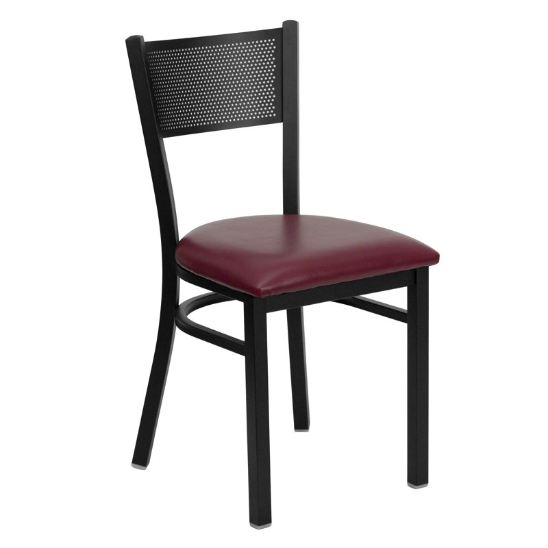 Chaise de restaurant en métal Victoria, Bourgogne