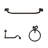 3 - Piece Bathroom Hardware Set