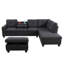 Canapé modulaire 95,5 po Gavette-1399760177