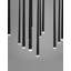 12 - Light Black LED Cluster Pendant