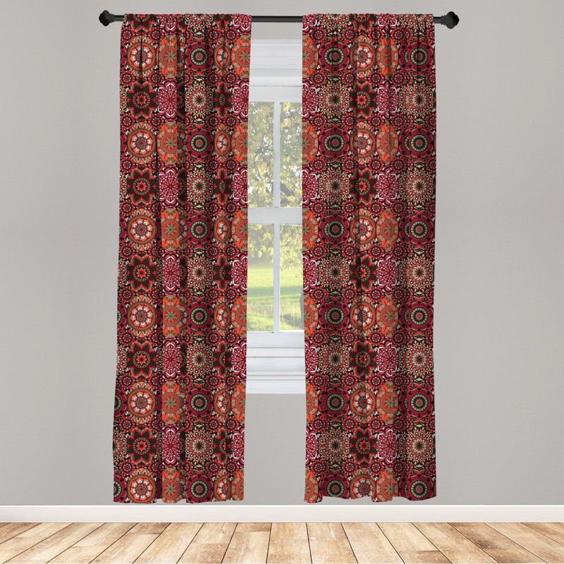 Semi-Sheer Rod Pocket Sliding Panel, 28" x 63"