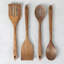 Ensemble d'outils de cuisine en bois 4 pièces Martha Stewart Bainford - Olive-86410079
