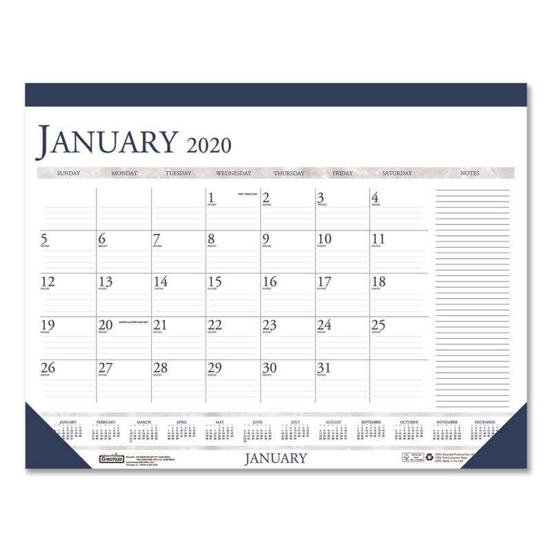 Tiffin Paper Desk Pad