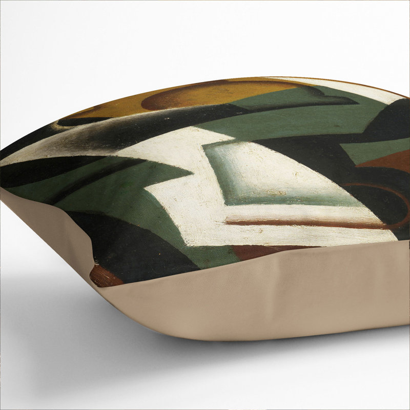 Cafeteria Square Throw Cushion, 55cm H x 55cm W x 20cm D, Stone