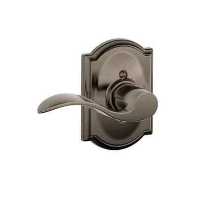 Accent Lever with Camelot Trim Non-Turning Lock