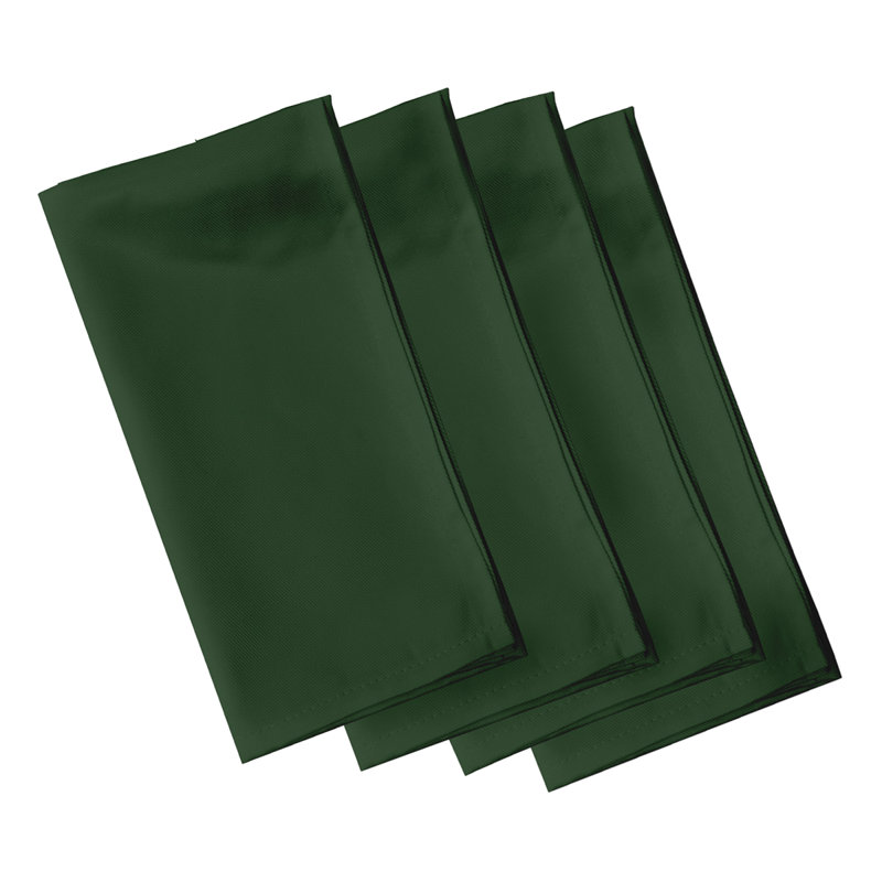 Lakrista Polyester Square Napkin, Green