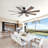 Lisa 60'' Ceiling Fan with LED Lights-658307221