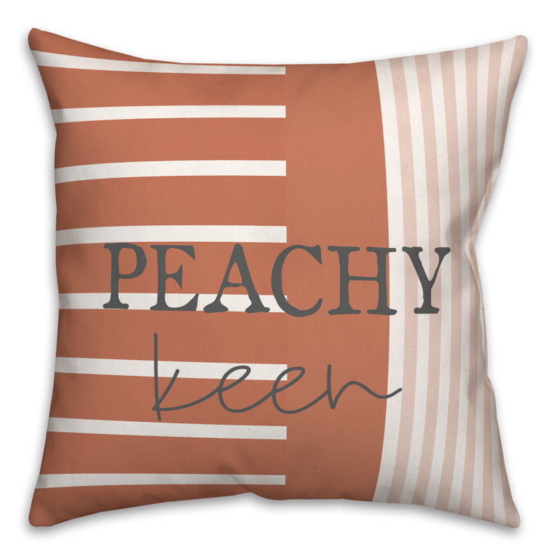 Striped Throw Pillow