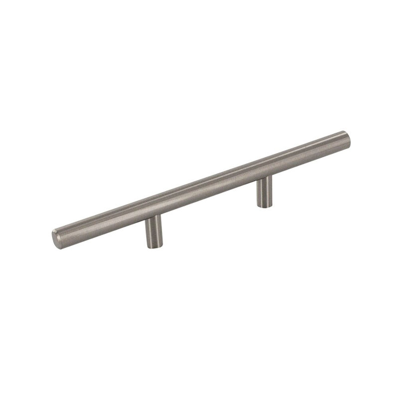 Outwater 25 Pack Satin Chrome Steel Bar Cabinet And Drawer Pulls – 3" Centre To Centre, 7-3/4" Long