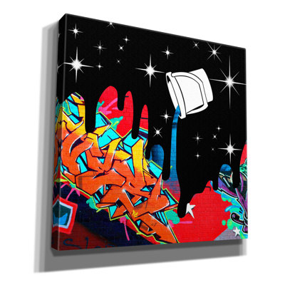 «Mini Mal 2» par Mark Ashkenazi, art mural sur toile