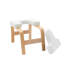Banc rembourré en similicuir Overlea